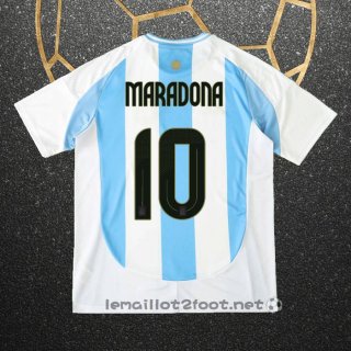Maillot Argentine Joueur Maradona Domicile 2024