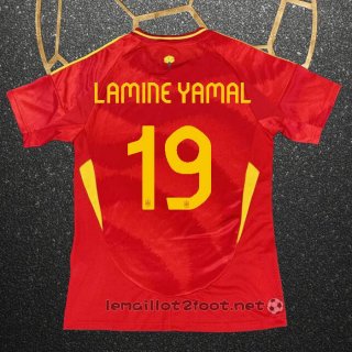 Maillot Espagne Joueur Lamine Yamal Domicile 2024