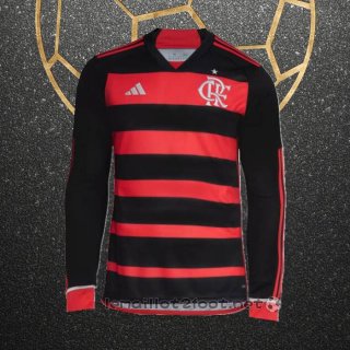 Maillot Flamengo Domicile Manches Longues 2024