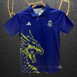 Thailande Maillot Real Madrid Dragon 24-25 Bleu